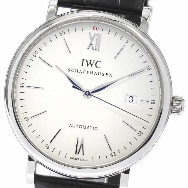 IWC SCHAFFHAUSEN IW356501 ポートフィノ デイト 自動巻き メンズ