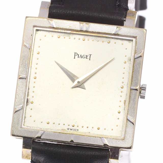 訳あり ピアジェ PIAGET K18WG cal.9P1 手巻き レディース _748365｜au PAY マーケット