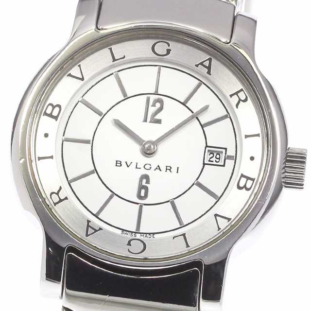 ブルガリ BVLGARI ST29S ソロテンポ デイト クォーツ レディース _756769