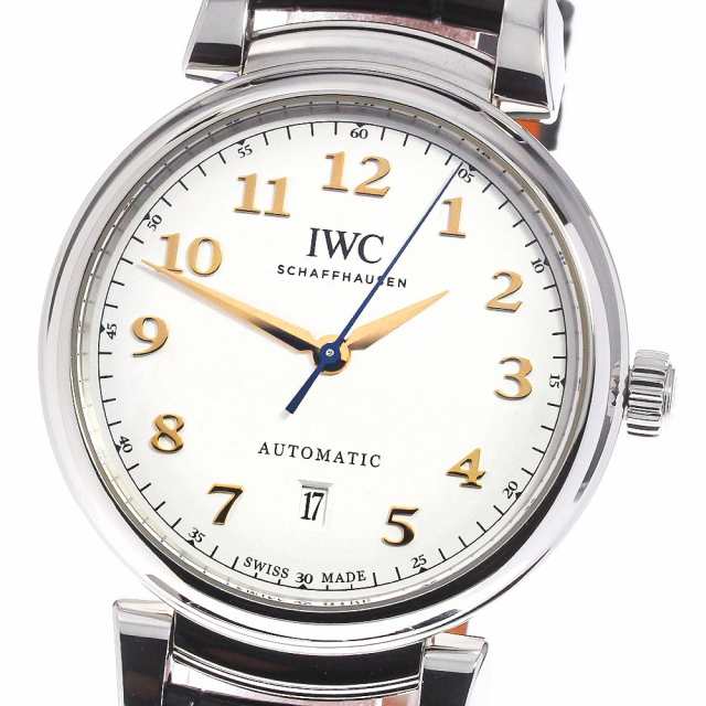 IWC IWC SCHAFFHAUSEN IW356601 ダヴィンチ オートマティック40 デイト 自動巻き メンズ  箱・保証書付き_755123｜au PAY マーケット