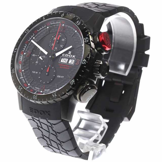 EDOXエドックス chronorally 1 美品○ケース径45mm - 腕時計(アナログ)