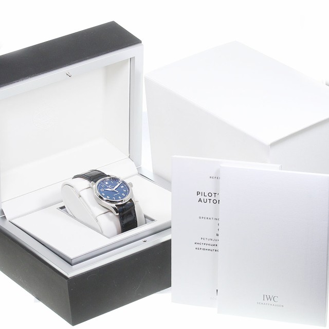 IWC IWC SCHAFFHAUSEN IW324008 パイロットウォッチ オートマティック36 デイト 自動巻き ボーイズ 美品 箱付き_754133