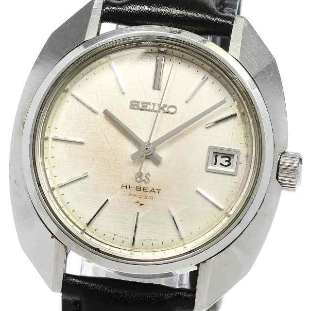 セイコー SEIKO 4522-7000 グランドセイコー ハイビート デイト 手巻き メンズ _756594