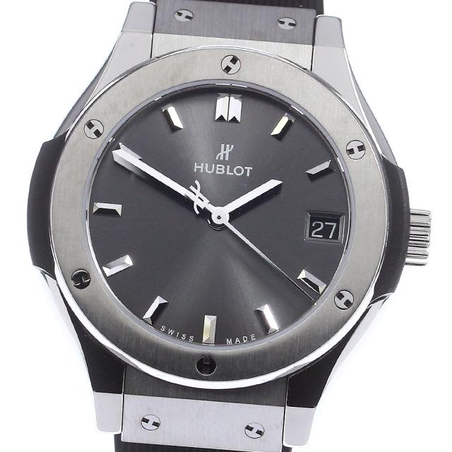 ウブロ HUBLOT 581.NX.7071.LR クラシックフュージョン チタニウム