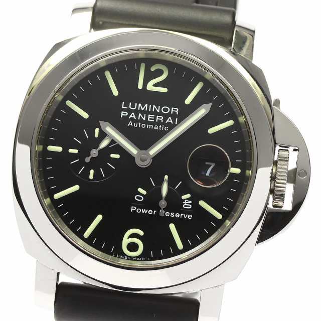 パネライ PANERAI PAM00090 ルミノール パワーリザーブ デイト 自動巻き メンズ 良品 箱・保証書付き_757397｜au PAY  マーケット