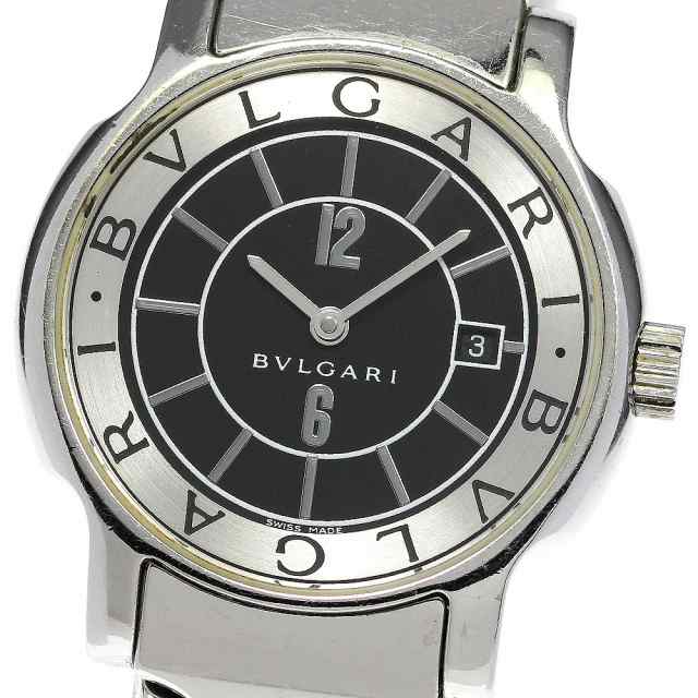 ブルガリ BVLGARI ST29S ソロテンポ デイト クォーツ レディース