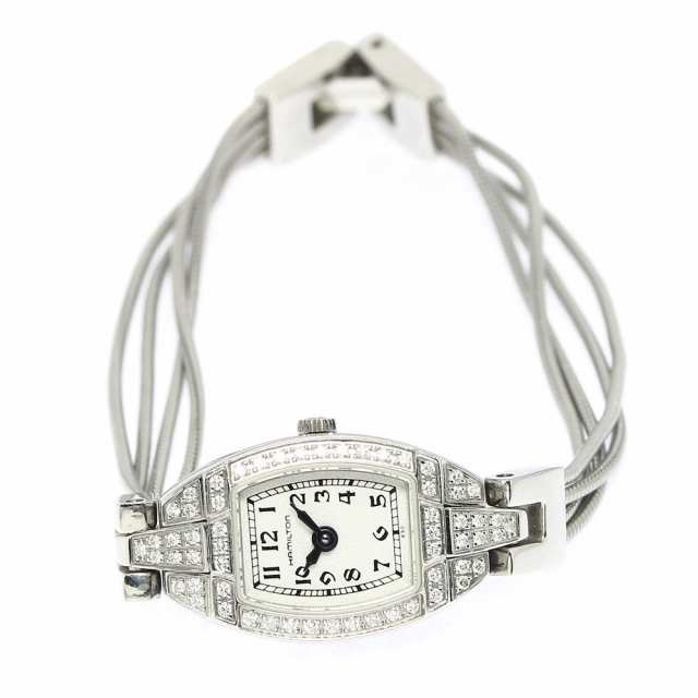 ハミルトン HAMILTON H311510 ダイヤベゼル クォーツ レディース