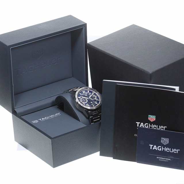 タグホイヤー TAG HEUER CBG2019 カレラ 日本限定400本 キャリバーホイヤー02 自動巻き メンズ 美品 箱・保証書付き_759143