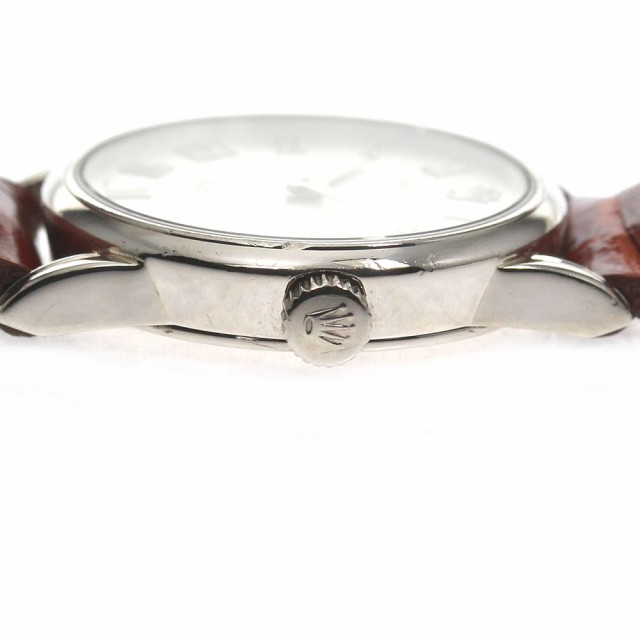 ロレックス ROLEX 6111/9 チェリーニ K18WG クォーツ レディース