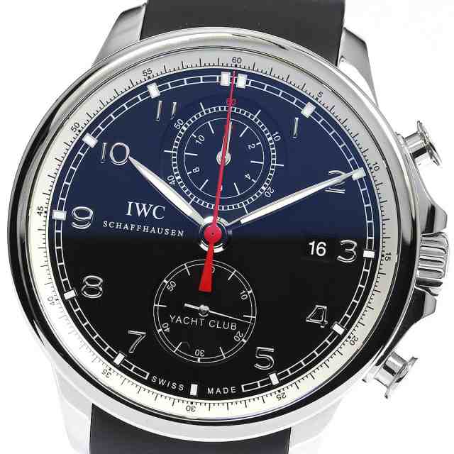 IWC IWC SCHAFFHAUSEN IW390210 ポルトギーゼ ヨットクラブ クロノグラフ 自動巻き メンズ _758765の通販はau  PAY マーケット - CLOSER | au PAY マーケット－通販サイト