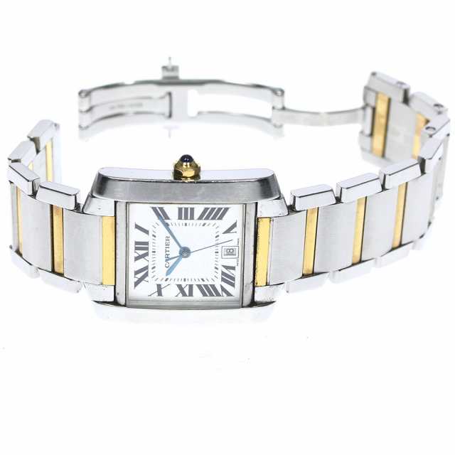 測定不能秒日訳あり カルティエ CARTIER W51005Q4 タンクフランセーズ ...