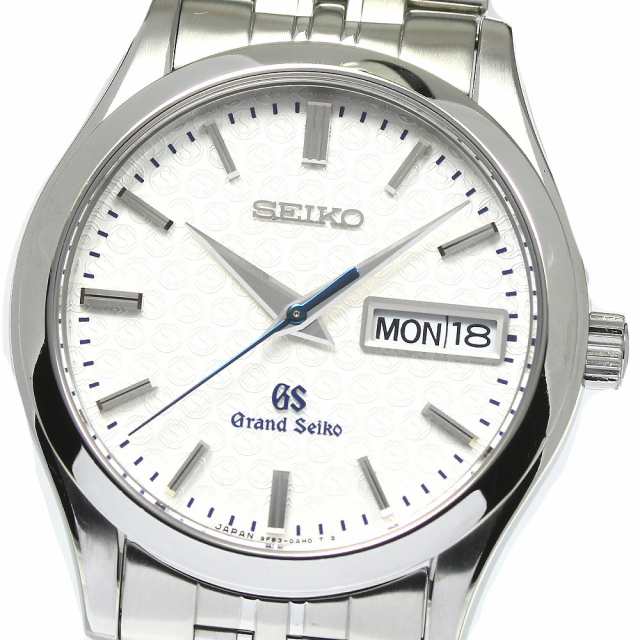 セイコー SEIKO 9F83-0AK0/SBGT039 グランドセイコー 130周年記念 デイデイト クォーツ メンズ 良品 _758962