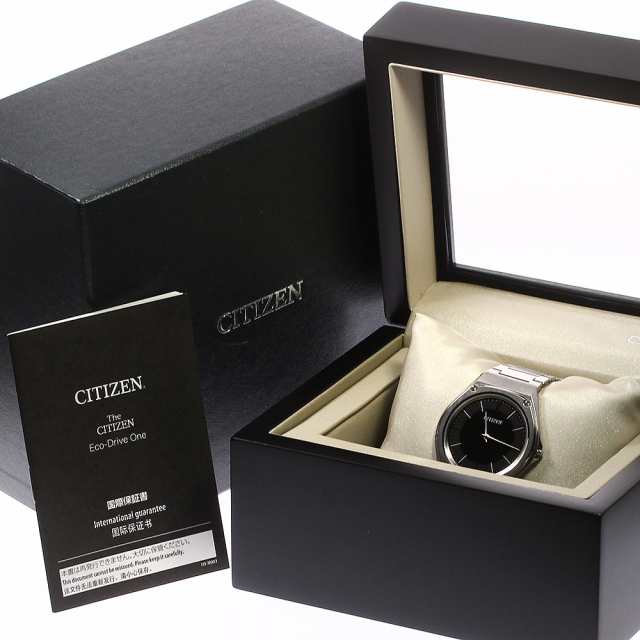 シチズン CITIZEN 8826-T027148/AR5060-58E エコドライブワン ソーラー メンズ 極美品 箱・保証書付き_762023【ev15】の通販はau  PAY マーケット - CLOSER | au PAY マーケット－通販サイト