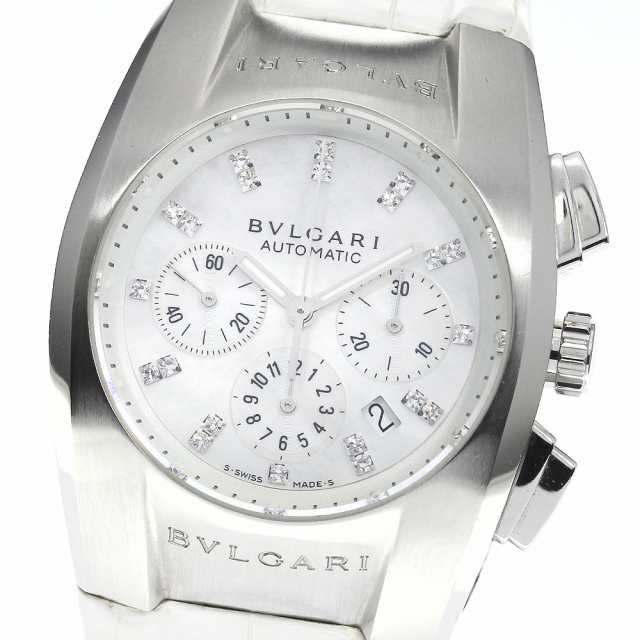 ブルガリ BVLGARI EG35SCH エルゴン ダイヤインデックス 自動巻き