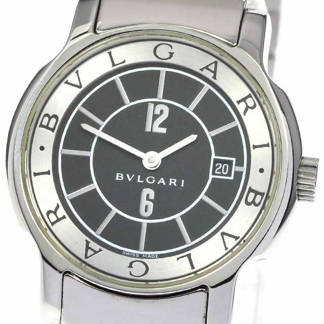 ブルガリ BVLGARI ST29S ソロテンポ デイト クォーツ レディース _756156