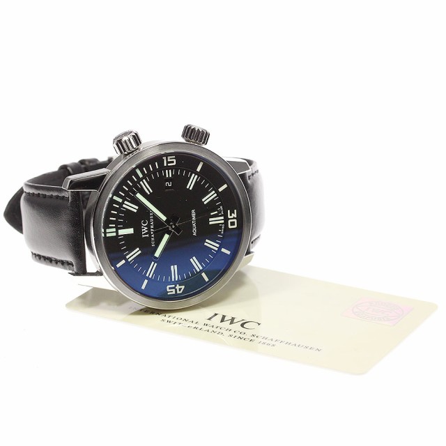 訳あり IWC IWC SCHAFFHAUSEN IW323101 ヴィンテージ アクアタイマー 自動巻き メンズ  保証書付き_760211【ev10】の通販はau PAY マーケット - CLOSER | au PAY マーケット－通販サイト