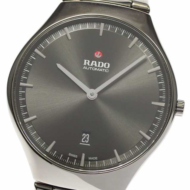 ラドー RADO 766.6088.3 / R27088102 トゥルーシンライン デイト 自動巻き メンズ 美品 保証書付き_764244の ...