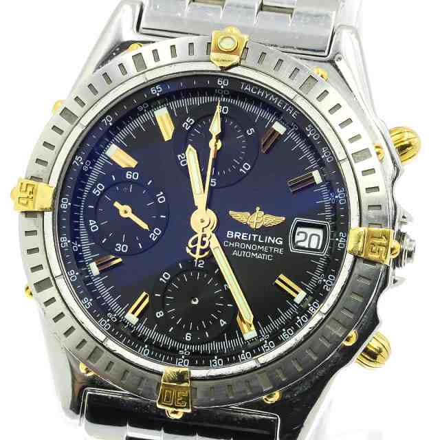 ジャンク ブライトリング BREITLING B13352 クロノマット ビコロ クロノグラフ 自動巻き メンズ _761605