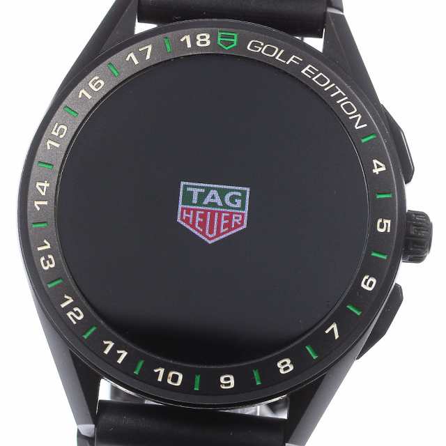 タグホイヤー TAG HEUER SBG8A82.EB0206 コネクテッドウォッチ ゴルフエディション クォーツ メンズ 良品 箱・保証書付き_760069