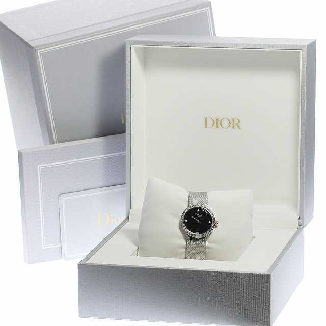 Dior 4P ダイヤ クォーツ レディース ◆◆