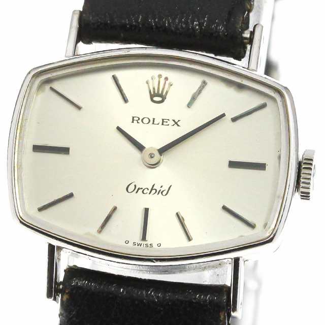 訳あり ロレックス ROLEX 2675 K18WG オーキッド cal.1400 ...