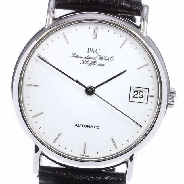 訳あり IWC SCHAFFHAUSEN IW351320 ポートフィノ デイト 自動