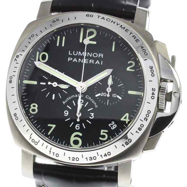 パネライ PANERAI PAM00074 ルミノール クロノグラフ デイト 自動巻き メンズ 箱・保証書付き_760661｜au PAY マーケット