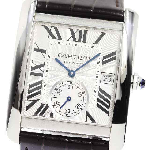 カルティエ CARTIER W7100015 カリブル ドゥ カルティエ デイト 自動巻き メンズ _773605