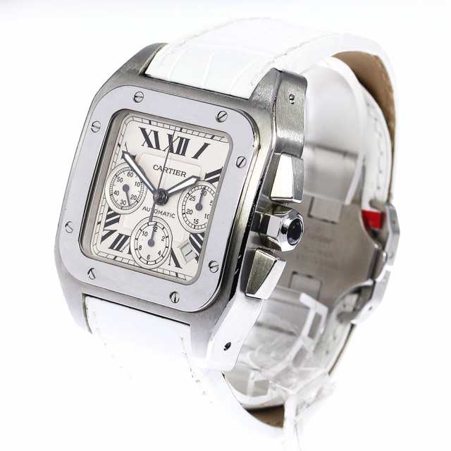 カルティエ CARTIER W20090X8 サントス100 XL クロノグラフ 自動巻き メンズ _766216約41mmベルトサイズ -  www.bestfranchiseinamerica.com