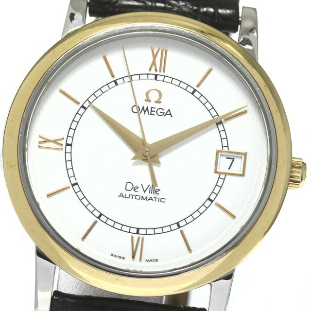 オメガ OMEGA 7704.21.01 デビル デイト YGベゼル 自動巻き メンズ 保証書付き_765118【ev20】の通販は 62,252円