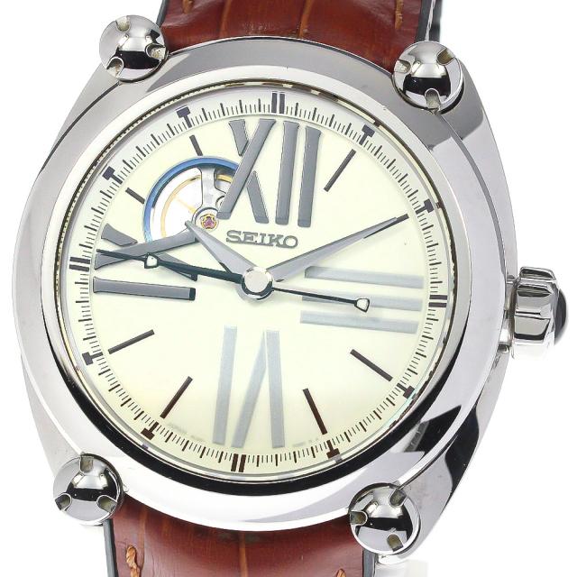 訳あり セイコー SEIKO SBLL001/8L38-00C0 ガランテ 自動巻き メンズ 箱付き_768487【ev20】の通販は