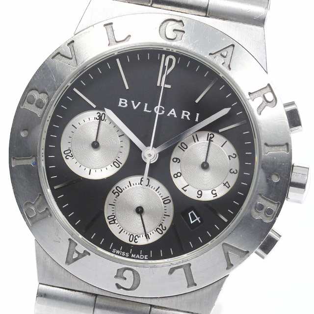 ブルガリ BVLGARI CH35S ディアゴノ スポーツ クロノグラフ クォーツ メンズ _766556