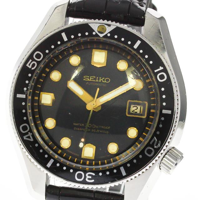 訳あり セイコー SEIKO 6215-7000 プロフェッショナル 300m ダイバー デイト 自動巻き メンズ _756287の通販は