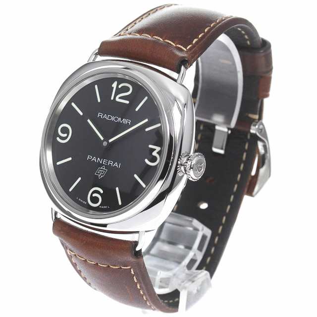 パネライ PANERAI PAM00753 ラジオミール 3デイス アッチャイオ 手巻き メンズ 箱・保証書付き_769052の通販は