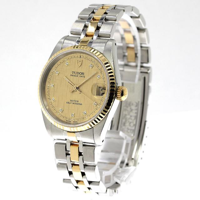 TUDOR 72033 プリンス デイト k18YGコンビ （ベルトのみ）
