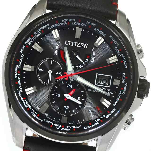 シチズン CITIZEN AT9065-00E エコドライブ ダブルダイレクトフライト ソーラー電波 メンズ 箱・保証書付き_774679の通販は 43,780円