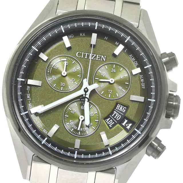 シチズン CITIZEN BY0144-56W/H610-T024572 アテッサ ダイレクトフライト ワールドタイム ソーラー電波 メンズ 内箱・保証書付き_772879の通販は