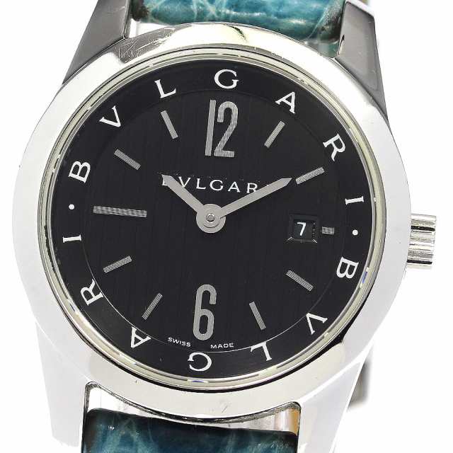 ブルガリ BVLGARI ST30S ソロテンポ デイト クォーツ ボーイズ 内箱・保証書付き_772926