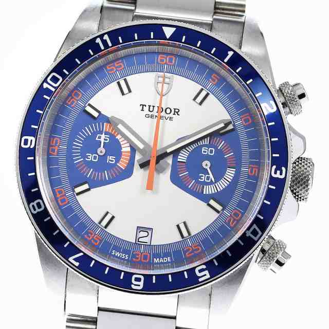 チュードル TUDOR 70330B ヘリテージ クロノ クロノグラフ 自動巻き メンズ 良品 箱・保証書付き_776145の通販は