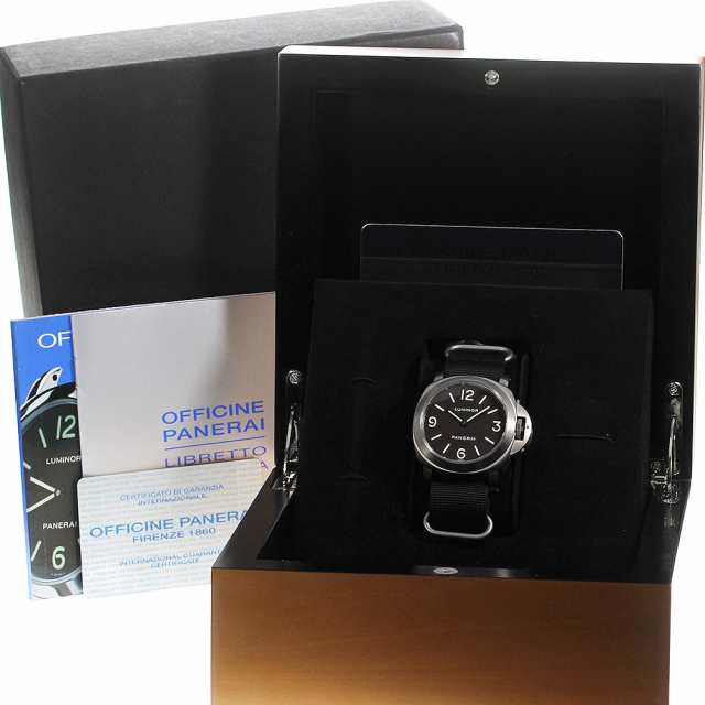 パネライ PANERAI PAM00116 ルミノールベース 手巻き メンズ 箱