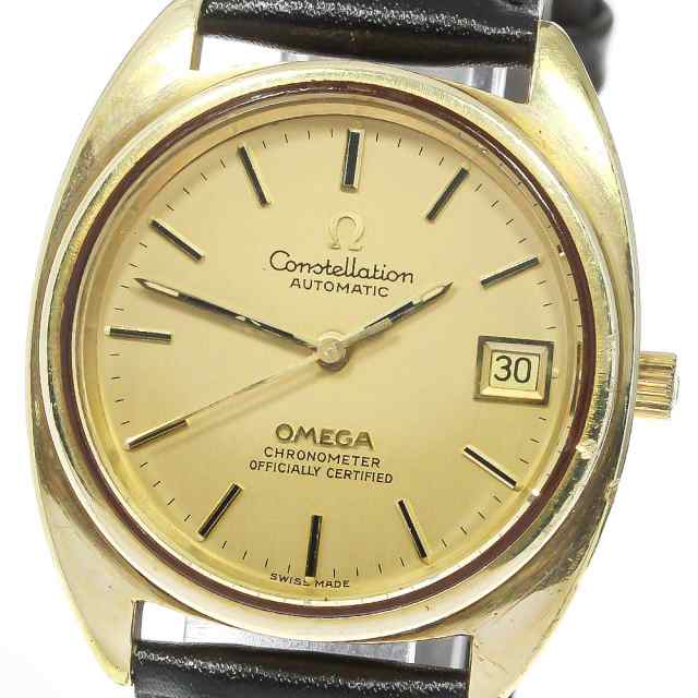 訳あり オメガ OMEGA 168.0056 コンステレーション Cal.1011 デイト 自動巻き メンズ _778745