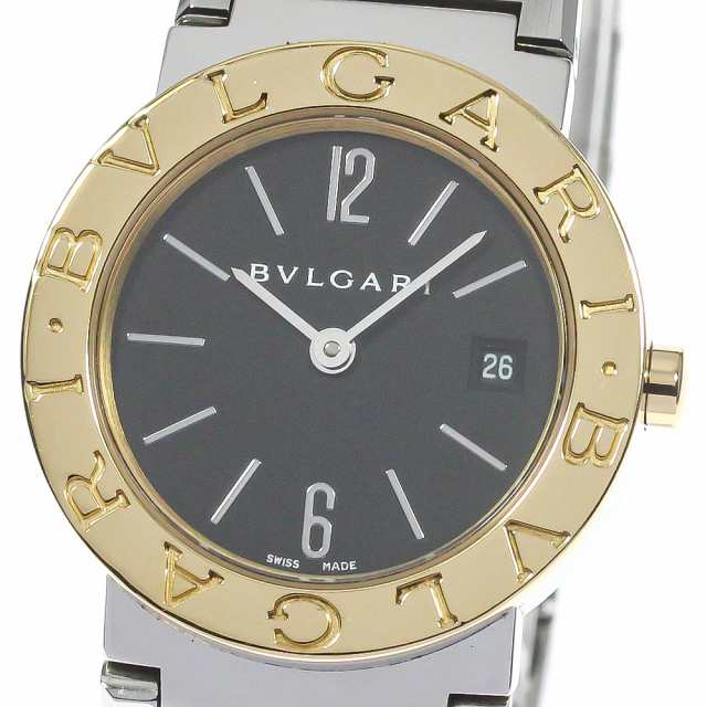 ブルガリ BVLGARI BB26SG ブルガリブルガリ K18YGコンビ デイト クォーツ レディース 良品 _780130の通販は