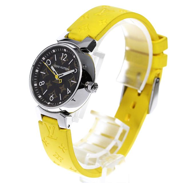 ルイ・ヴィトン LOUIS VUITTON QA070/R15233 タンブール PM モノグラム モノグラムベルト クォーツ レディース _780982 LOUIS VUITTON】ルイヴィトン『タンブール PM モノグラム』QA070