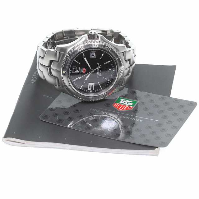 2001年4月【美品】タグホイヤー TAG HEUER WT1110リンク デイト 保証書付き