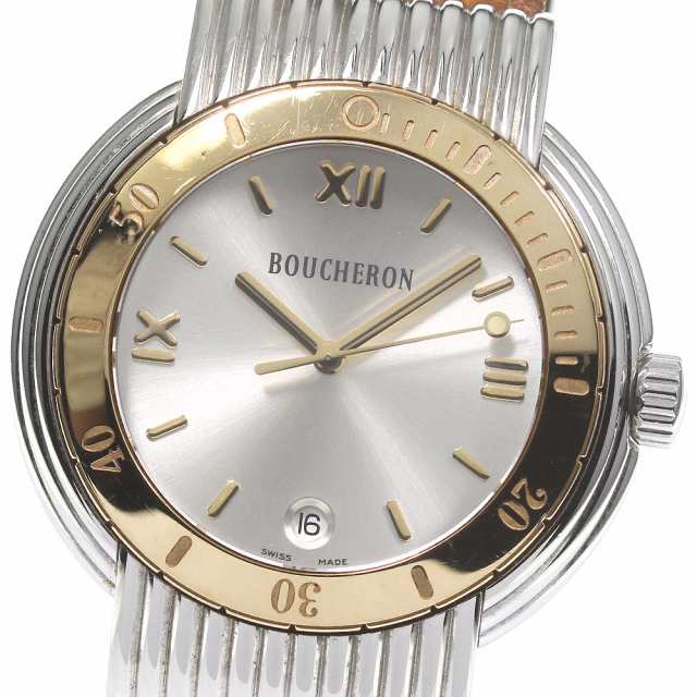 ブシュロン Boucheron リフレ デイト クォーツ メンズ _780936の通販は