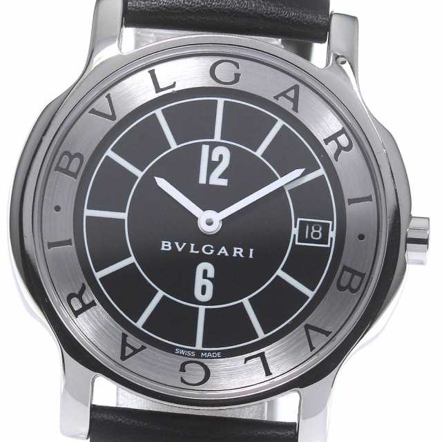 通販最安ブルガリ BVLGARI ST35Sソロテンポデイト クォーツ メンズ 時計