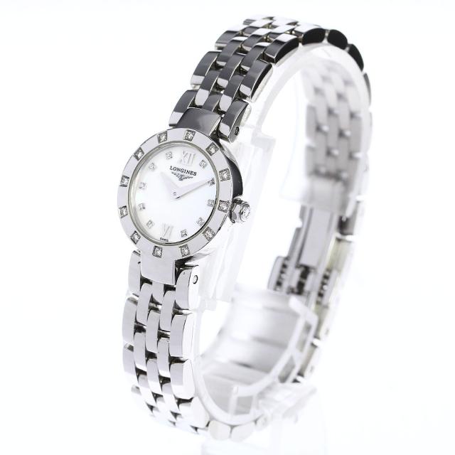 ロンジン LONGINES L5.174.0 ドルチェビータ ダイヤベゼル 10P クォーツ レディース _785768 ロンジン LONGINES L5.174.0 ドルチェビータ ダイヤベゼル 10P