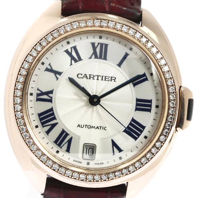 カルティエ CARTIER WJCL0013 クレドゥカルティエ K18PG ダイヤベゼル 自動巻き レディース _775809 Cartier（カルティエ） CARTIER WJCL0013 クレドゥカルティエ K18PG