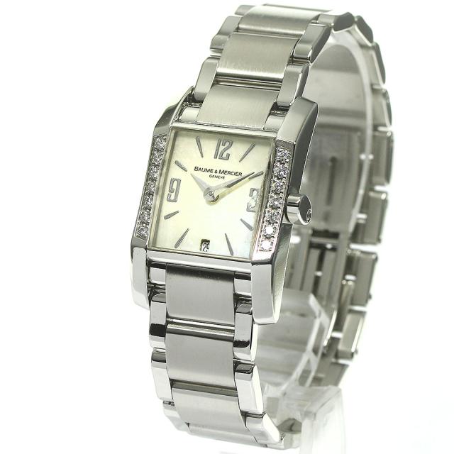 ボーム＆メルシェ Baume & Mercier 65516 ディアマント デイト ダイヤベゼル クォーツ レディース _784368 ボーム＆メルシェ Baume & Mercier 65516 ディアマント デイト ダイヤ