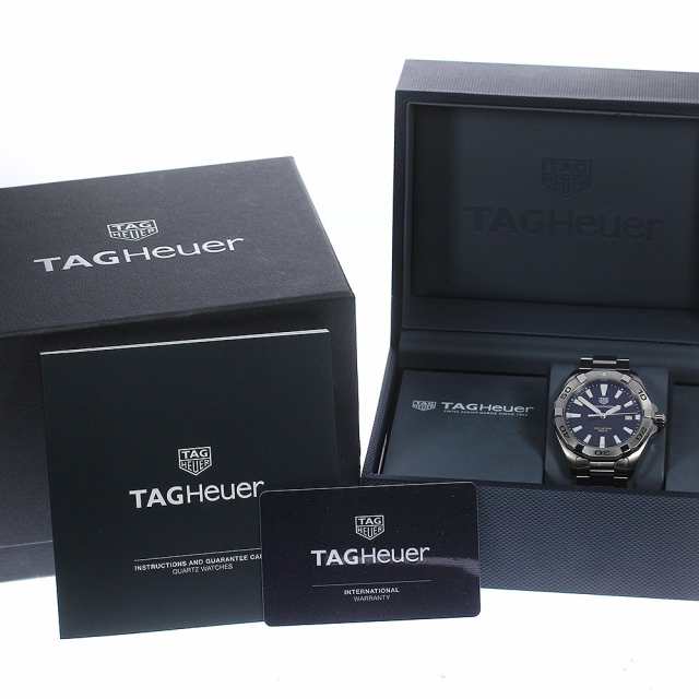 タグホイヤー TAG HEUER WBD1110 アクアレーサー デイト クォーツ メンズ 箱・保証書付き_785862